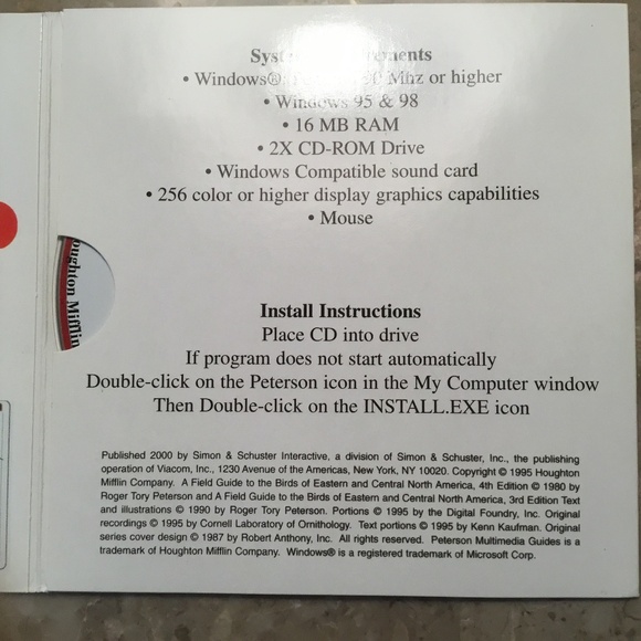 North American Birds with Roger Tory Peterson CD - Picture 3 of 7